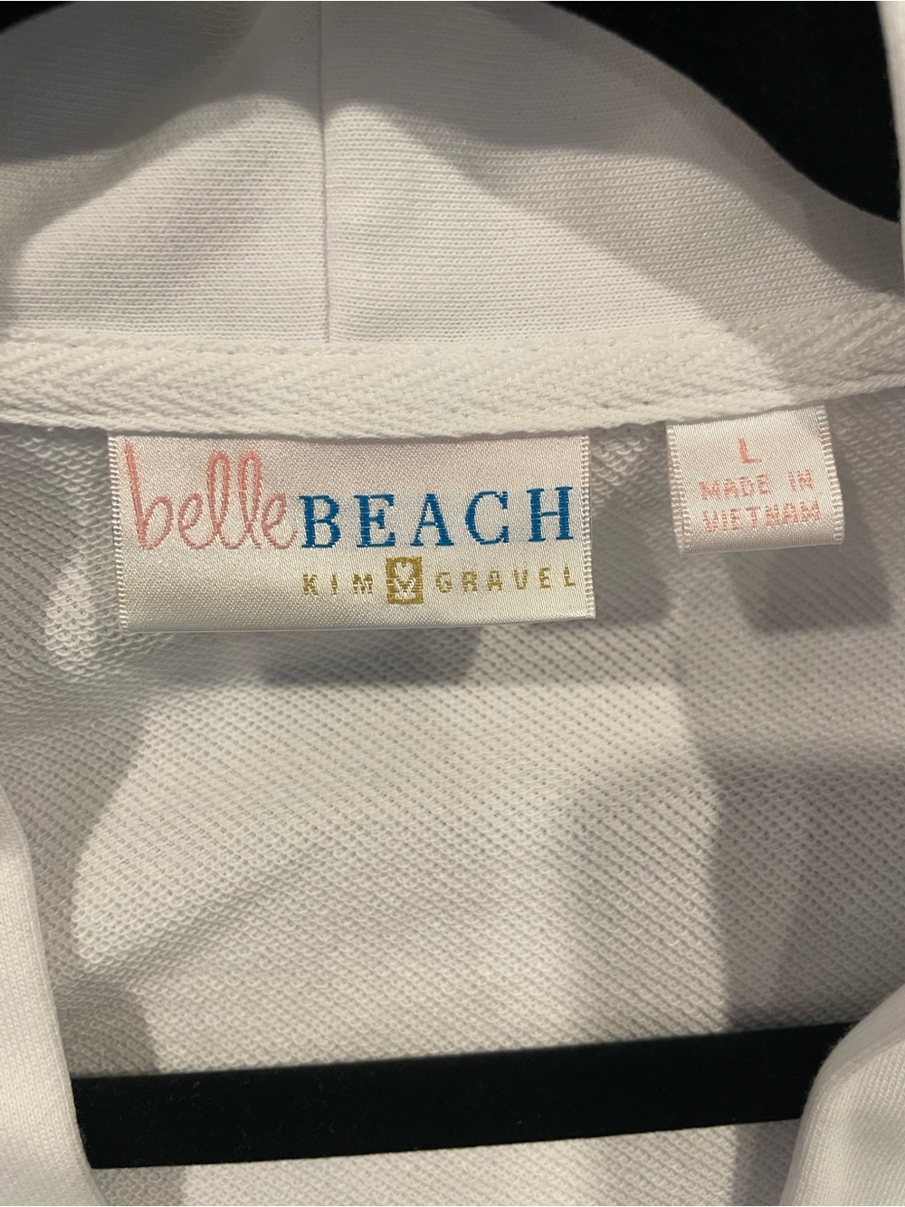 Belle Beach by Kim Gravel Seaside Sweats Cardigan NWOT - Picture 4 of 6